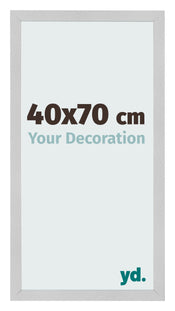 Photo Frame 40x70cm Stainless Steel MDF Bologna Front Size | Yourdecoration.co.uk