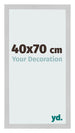 Photo Frame 40x70cm Stainless Steel MDF Bologna Front Size | Yourdecoration.co.uk