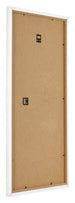 Photo Frame 40x70cm White High Gloss MDF Bologna Back Oblique | Yourdecoration.co.uk