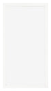 Photo Frame 40x70cm White High Gloss MDF Bologna Front | Yourdecoration.co.uk