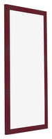 Photo Frame 40x70cm Wine Red Swept MDF Bologna Front Oblique | Yourdecoration.co.uk