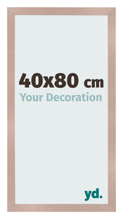 Photo Frame 40x80 cm Dusty Pink MDF Bologna Front Size | Yourdecoration.co.uk