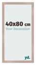 Photo Frame 40x80 cm Dusty Pink MDF Bologna Front Size | Yourdecoration.co.uk