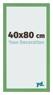 Photo Frame 40x80 cm Green MDF Bologna Front Size | Yourdecoration.co.uk