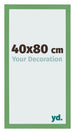 Photo Frame 40x80 cm Green MDF Bologna Front Size | Yourdecoration.co.uk