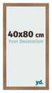 Photo Frame 40x80cm Copper Design MDF Bologna Front Size | Yourdecoration.co.uk