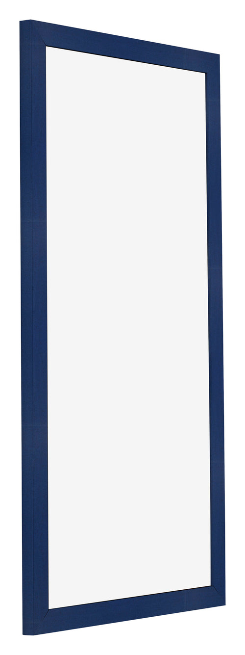Photo Frame 40x80cm Dark Blue Swept MDF Bologna Front Oblique | Yourdecoration.co.uk