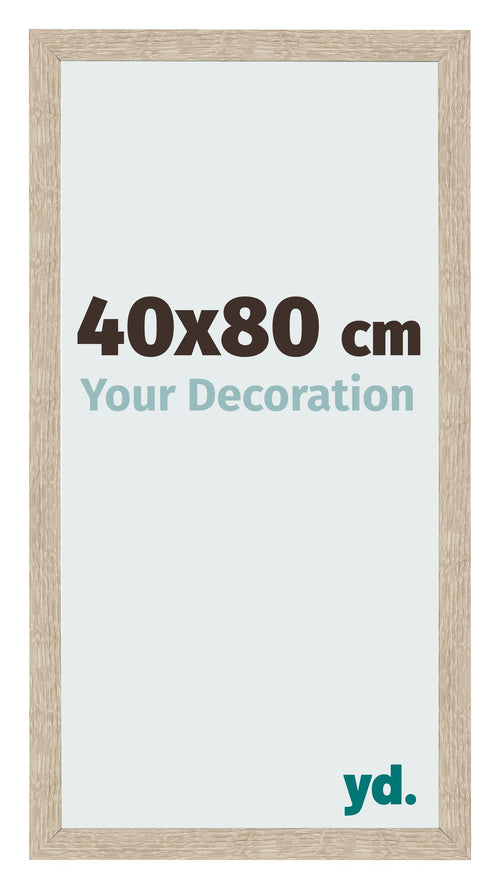 Photo Frame 40x80cm Sonoma Oak MDF Bologna Front Size | Yourdecoration.co.uk