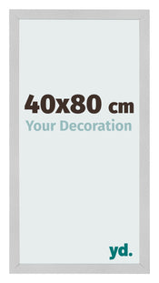 Photo Frame 40x80cm Stainless Steel MDF Bologna Front Size | Yourdecoration.co.uk