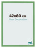 Photo Frame 42x60 cm Green MDF Bologna Front Size | Yourdecoration.co.uk