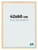 Photo Frame 42x60cm Beech Design MDF Bologna Front Size | Yourdecoration.co.uk