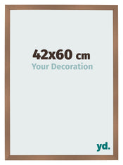 Photo Frame 42x60cm Copper Design MDF Bologna Front Size | Yourdecoration.co.uk