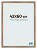 Photo Frame 42x60cm Copper Design MDF Bologna Front Size | Yourdecoration.co.uk