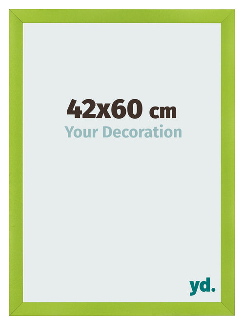 Photo Frame 42x60cm Green MDF Pisa Front Size | Yourdecoration.co.uk