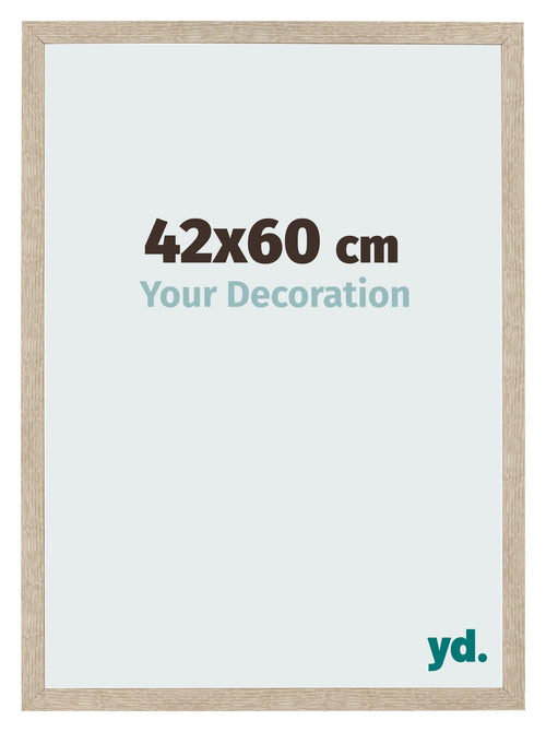 Photo Frame 42x60cm Sonoma Oak MDF Bologna Front Size | Yourdecoration.co.uk