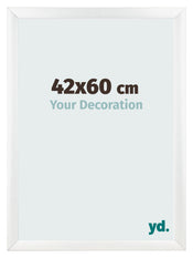 Photo Frame 42x60cm White Vintage MDF Pisa Front Size | Yourdecoration.co.uk