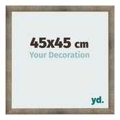 Photo Frame 45x45 cm Metal Vintage MDF Bologna Front Size | Yourdecoration.co.uk