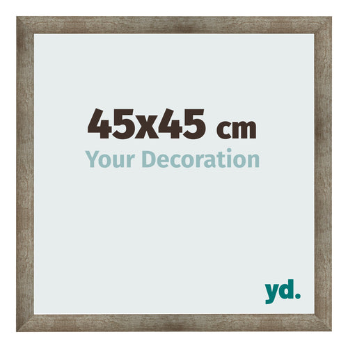 Photo Frame 45x45 cm Metal Vintage MDF Bologna Front Size | Yourdecoration.co.uk