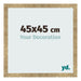 Photo Frame 45x45cm Gold Antique MDF Bologna Front Size | Yourdecoration.co.uk