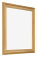 Photo Frame 45x45cm Pine Woodgrain MDF Lazio Front Oblique | Yourdecoration.co.uk