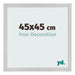 Photo Frame 45x45cm Stainless Steel MDF Bologna Front Size | Yourdecoration.co.uk