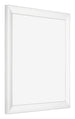 Photo Frame 45x45cm White Vintage MDF Pisa Front Oblique | Yourdecoration.co.uk
