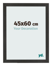 Photo Frame 45x60 cm Black Matte MDF Bologna Front Size | Yourdecoration.co.uk