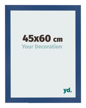 Photo Frame 45x60 cm Dark Blue MDF Bologna Front Size | Yourdecoration.co.uk