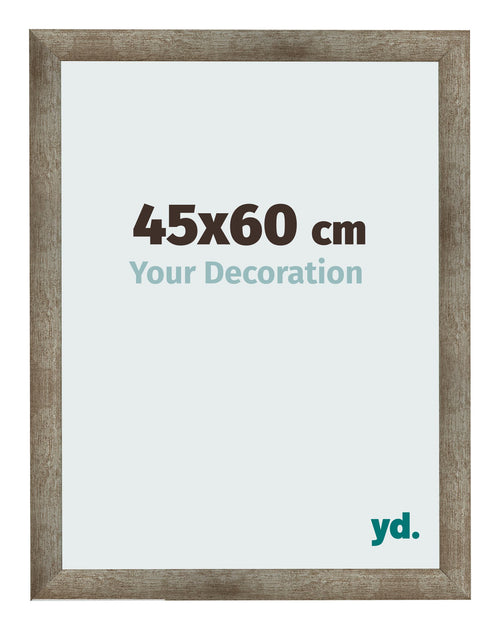Photo Frame 45x60 cm Metal Vintage MDF Bologna Front Size | Yourdecoration.co.uk