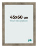 Photo Frame 45x60 cm Metal Vintage MDF Bologna Front Size | Yourdecoration.co.uk