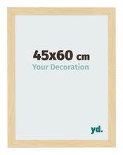 Photo Frame 45x60cm Beech Design MDF Bologna Front Size | Yourdecoration.co.uk