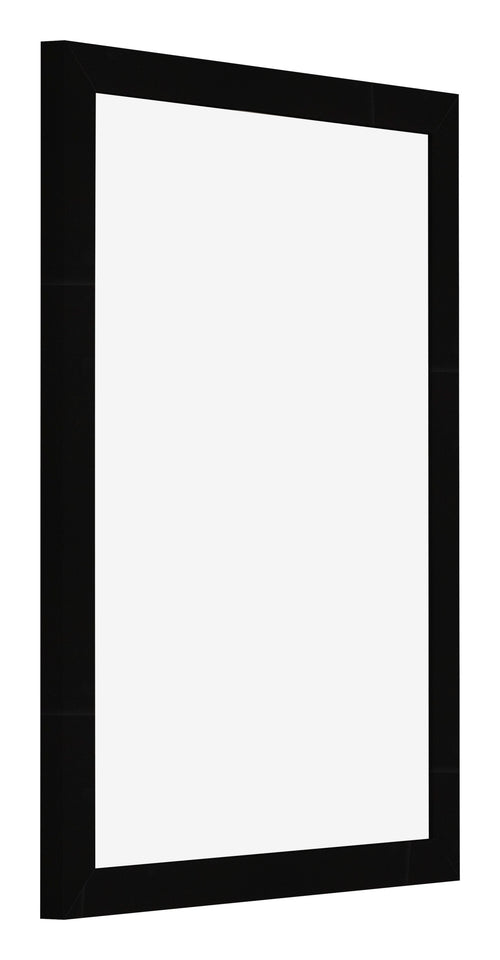 Photo Frame 45x60cm Black High Gloss MDF Bologna Front Oblique | Yourdecoration.co.uk