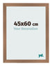 Photo Frame 45x60cm Copper Design MDF Bologna Front Size | Yourdecoration.co.uk