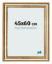 Photo Frame 45x60cm Gold Antique MDF Lazio Front Size | Yourdecoration.co.uk