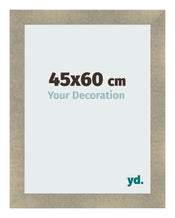 Photo Frame 45x60cm Gold Vintage MDF Pisa Front Size | Yourdecoration.co.uk