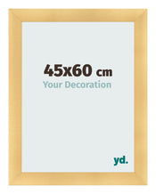Photo Frame 45x60cm Gold Vintage MDF Pisa Front Size | Yourdecoration.co.uk