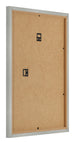 Photo Frame 45x60cm Silver Matte MDF Bologna Back Oblique | Yourdecoration.co.uk