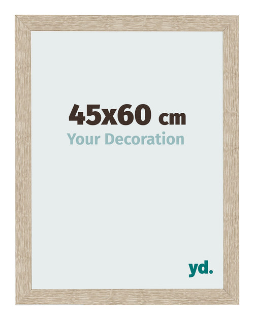 Photo Frame 45x60cm Sonoma Oak MDF Bologna Front Size | Yourdecoration.co.uk