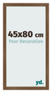 Photo Frame 45x80 cm Oak Rustic MDF Bologna Front Size | Yourdecoration.co.uk