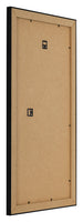 Photo Frame 45x80cm Black Silver Polished MDF Pisa Back Oblique | Yourdecoration.co.uk