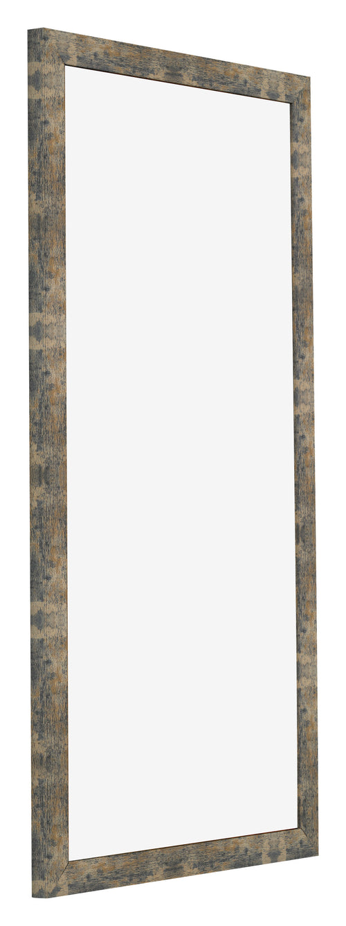 Photo Frame 45x80cm Blue Gold Melange MDF Bologna Front Oblique | Yourdecoration.co.uk
