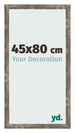 Photo Frame 45x80cm Blue Gold Melange MDF Bologna Front Size | Yourdecoration.co.uk