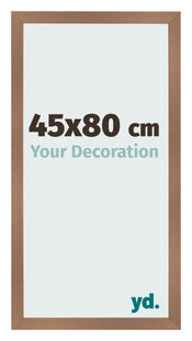 Photo Frame 45x80cm Copper Design MDF Bologna Front Size | Yourdecoration.co.uk