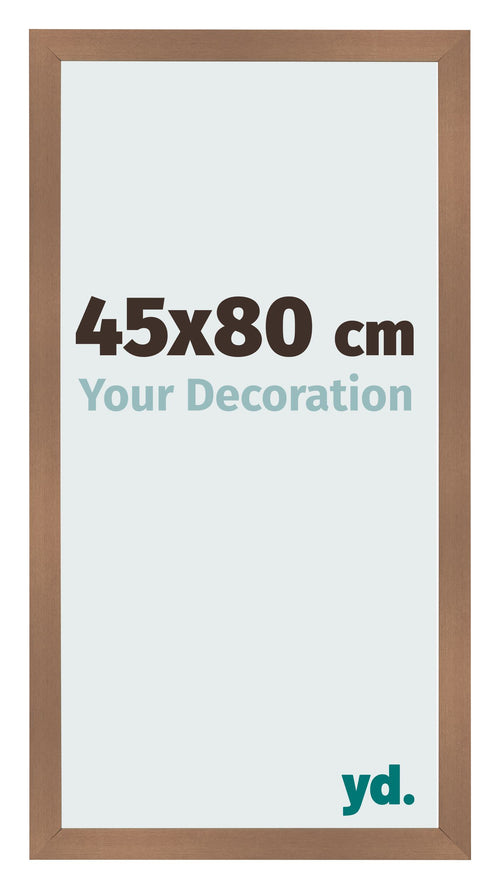 Photo Frame 45x80cm Copper Design MDF Bologna Front Size | Yourdecoration.co.uk