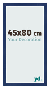Photo Frame 45x80cm Dark Blue Swept MDF Bologna Front Size | Yourdecoration.co.uk