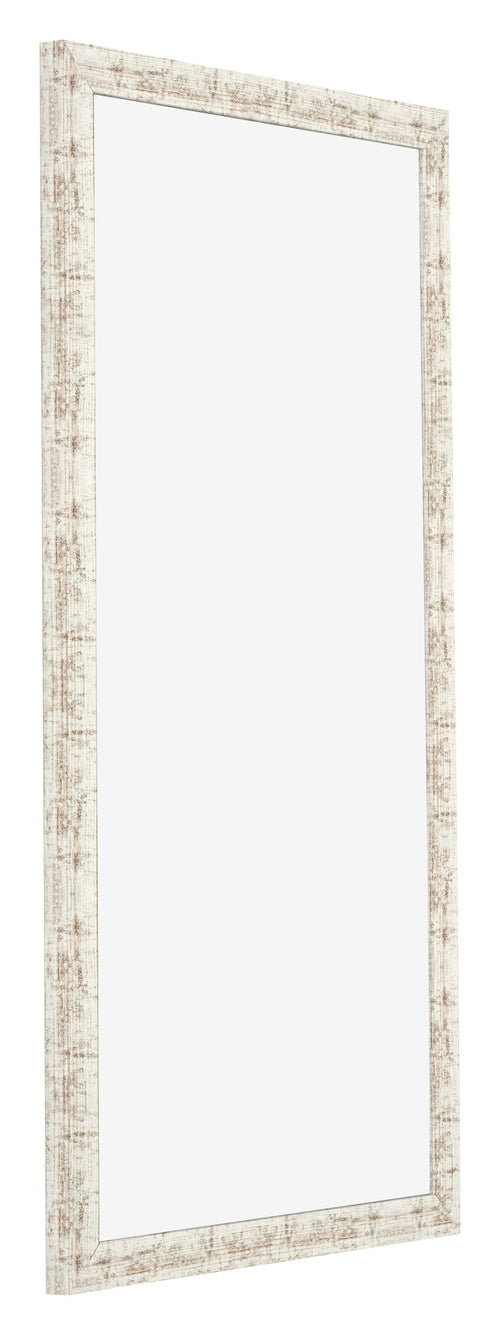 Photo Frame 45x80cm White Vintage MDF Bologna Front Oblique | Yourdecoration.co.uk