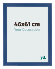 Photo Frame 46x61 cm Dark Blue MDF Bologna Front Size | Yourdecoration.co.uk