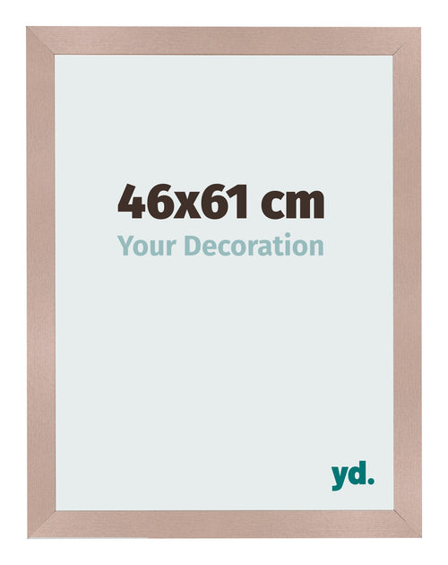 Photo Frame 46x61 cm Dusty Pink MDF Bologna Front Size | Yourdecoration.co.uk