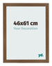 Photo Frame 46x61 cm Oak Rustic MDF Bologna Front Size | Yourdecoration.co.uk