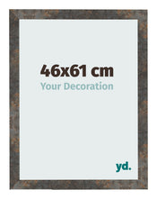 Photo Frame 46x61 cm Oxidized Metal MDF Bologna Front Size | Yourdecoration.co.uk